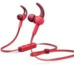 Sport Bluetooth-Kopfh&ouml;rer Connect In-Ear Mikro Ear-Hook Rot - Rot