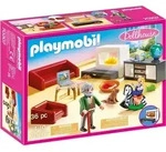 PLAYMOBIL Dollhouse 70207 Gem&uuml;tliches Wohnzimmer - Bunt