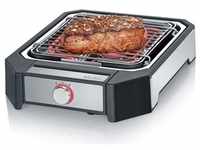 Severin PG 8545 Steakboard Steakgriller 2300W bis 500°C einfache Reinigung