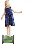 Gonge Balancierrolle "Roller", Gr&uuml;n, mit Sand - Gr&uuml;n
