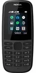 Nokia 105 Handy 4,49cm (1,77 Zoll) 2019, DualSIM, Farbe: Schwarz - Schwarz