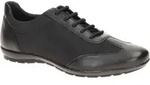 Geox SYMBOL Herrenschuhe - elegante Halbschuhe - Schn&uuml;rschuhe schwarz NEU - Schwarz
