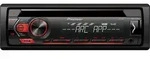Pioneer DEH-S120UB, Schwarz, 1 DIN, 200 W, 4.0 Kan&auml;le, 50 W, CD, CD-R, CD-RW -