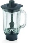 Kenwood KAH359GL ThermoResist Glas-Mixaufsatz - Grau/Transparent
