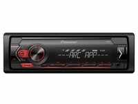 PIONEER MVH-S120UB USB MP3 Autoradio rote Beleuchtung AUX Flac
