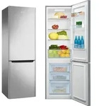 Amica VC 1752 AX, 262 l, N-T, 39 dB, 3,5 kg/24h, E, Edelstahl - Silber
