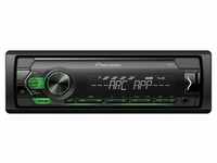PIONEER MVH-S120UBG USB MP3 Autoradio grüne Beleuchtung AUX Flac