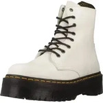 Dr Martens Jadon Smooth 8 &Ouml;senschn&uuml;rbare Plateaustiefel Wei&szlig; &ndash; 6 UK / Wei&szlig; -