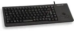 CHERRY XS G84-5400 TRACKBALL Kabelgebundene Tastatur, USB, Schwarz (QWERTZ - DE),