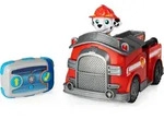 Paw Patrol 6054195 - Ferngesteuertes RC Fahrzeug Marshall, Feuerwehrauto rot, mit
