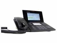 AGFEO ST 56 - IP-Telefon - Schwarz - Kabelgebundenes Mobilteil - 5000 Eintragungen -