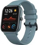 Amazfit GTS Smartwatch Fitness Tracker steel blue - wie - Blau