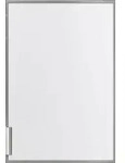 Siemens KF 20 ZAX 0 T&uuml;rfront 88cm mit Alu-Dekorrahmen f&uuml;r Festt&uuml;r-Ger&auml;te