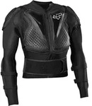 FOX Titan Jugend Motocross Protektorenjacke - Schwarz - Einheitsgr&ouml;&szlig;e