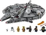 LEGO Star Wars Millennium Falcon Bauspielzeug f&uuml;r Kinder, Jungen & M&auml;dchen,