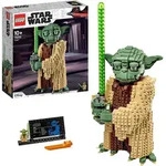 LEGO 75255 Star Wars Yoda Bauset, Sammlermodell mit Displayst&auml;nder und Lichtschwert,