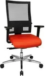 Topstar B&uuml;rostuhl Sitness 60, PS69BH W54 orange, schwarz, alu Stoff - Orange/Schwarz