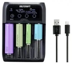 VOLTCRAFT IPC-2 Rundzellen-Ladeger&auml;t NiMH, NiCd, LiIon, LiFePO Mini (AAAA), Micro