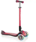 GLOBBER ELITE DELUXE LIGHTS &ndash; Tretroller Kinder, 120/80 mm, ABEC 5, 3-r&auml;drig,