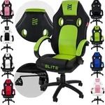 Elite Gaming Stuhl EXODUS | B&uuml;rostuhl Ergonomisch - Schreibtischstuhl - PC...