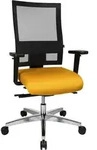 Topstar B&uuml;rostuhl Sitness 60, PS69BH W59 gelb, schwarz, alu Stoff