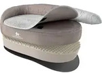 Knuffelwuff Orthop&auml;disches Hundebett Jessy aus Nylongewebe XL 120 x 75cm Beige