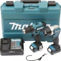 Makita DF333DSAL1, Makita DF333DSAL1, Handbohrmaschine, 1 cm, 1700 RPM, 2,1 cm,...