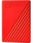 Western Digital My Passport, 2 TB, 2.5", 3.2 Gen 1 (3.1 Gen 1), Rot