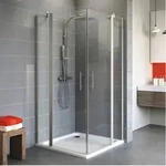 SCHULTE Eckeinstieg mit Pendelt&uuml;r Alexa Style 2.0 ExpressPlus 80 x 80 x 192 cm