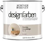 Sch&ouml;ner Wohnen Designfarben 2,5 Ltr. Weiches Strandbeige Nr. 9 - Beige