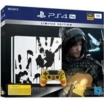 Sony Playstation 4 Pro 1TB inkl. PS4 Death Stranding Limited Edition - Schwarz/Wei&szlig;