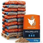 Heizfuxx Holzpellets Blue 15kg x 20 Sack 300kg Palette