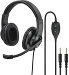 Hama PC-Office-Headset "HS-P300", Stereo, Schwarz - Schwarz