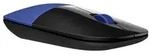 HP Z3700 - Maus - 3 Tasten - kabellos - 2.4 GHz - kabelloser Empf&auml;nger (USB) - Blau