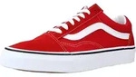 Vans Old Skool Rot / Wei&szlig; - Damen und Herren Sneaker - VN0A4BV5JV6 vans old skool
