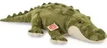 Teddy Hermann Krokodil, Kuscheltier, Stofftier, Pl&uuml;schtier, Wildtier, liegend,