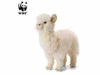 Plüschtier Alpaka (31cm, weiß) WWF lebensecht Kuscheltier Stofftier Alpaca...