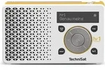 TechniSat DIGITRADIO 1 hr1 Edition | DAB+ & UKW-Radio mit Akku - Wei&szlig;/Gelb
