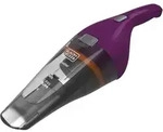 Black & Decker NVC115W Handstaubsauger Grau Violett Beutellos - Grau/Violett