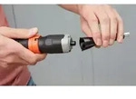 Black & Decker BCF601C-XJ, Multi-Bit-Schraubendreher, Gerader Griff, Schwarz, Orange,