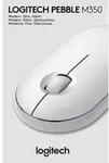 Logitech M350 Pebble Wireless white - Wei&szlig;