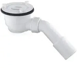 KLUDI TASSO 90 Ablaufgarnitur, f&uuml;r flache Duschwannen, neutral, 2109100-00 - Wei&szlig;