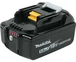 Makita BL 1850 B Li-Ion Akku 18V 5,0 Ah ( 197280-8 / 632f15-1 ) mit LED Anzeige...