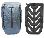 Wandrd VEER 18 L Faltrucksack mit aufblasbarem R&uuml;ckenpolster kobaldblau -...