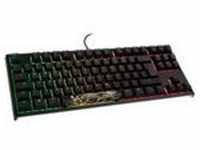 Ducky ONE 2 TKL PBT Gaming Tastatur MX-Red RGB LED - schwarz - Tastatur - USB Typ C