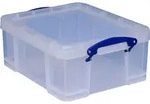 Really Useful Box Aufbewahrungsbox 21 Liter transparent - Transparent
