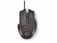 Nedis Gaming Mouse | Verdrahtet | DPI: 800 / 1600 / 2400 / 4000 dpi | Ja | Anzahl