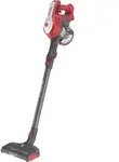 Hoover H-Free 100 Akku-Staubsauger ohne Beutel - Rot/Silber