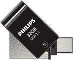 Philips FM32DC152B - USB-Flash-Laufwerk - 32 GB - USB 3.1 / USB-C