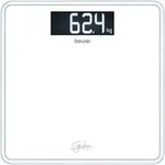 BEURER GS 400, Personenwaage mit XL-Display und 200 kg Tragkraft, wei&szlig; - Wei&szlig;